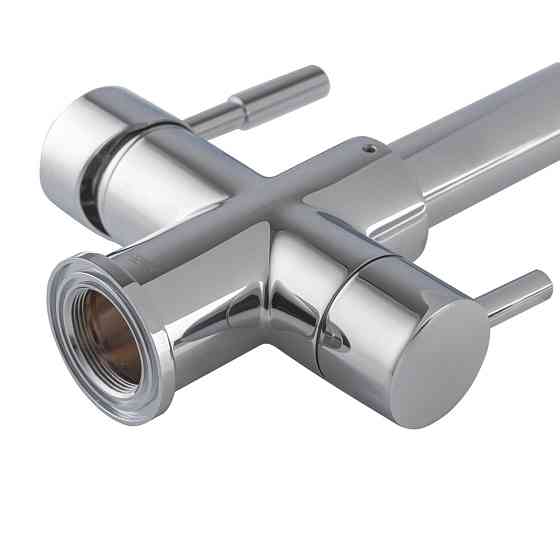 Кухонный смеситель Koer KB-72025-01 с питьевой водой и пружинным изливом (KR5014) Харьков