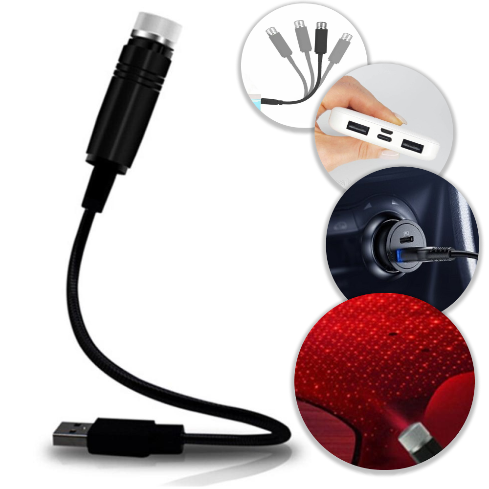 Лазерний проектор USB,для авто,STAR DL190 SBR Київ - фото 1