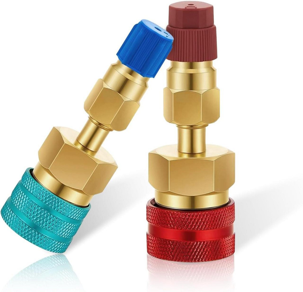 Комплект 2 муфт-адаптеров БРС с R1234yf на R134a для автокондиционеров, переходники Киев - изображение 8