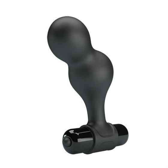 Анальна пробка - Mr.Play Silicone Vibrating Anal Plug Sex Aura Київ