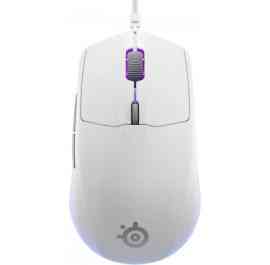 Миша дротова ігрова SteelSeries Rival 3 Gen 2 RGB White (62516) Київ