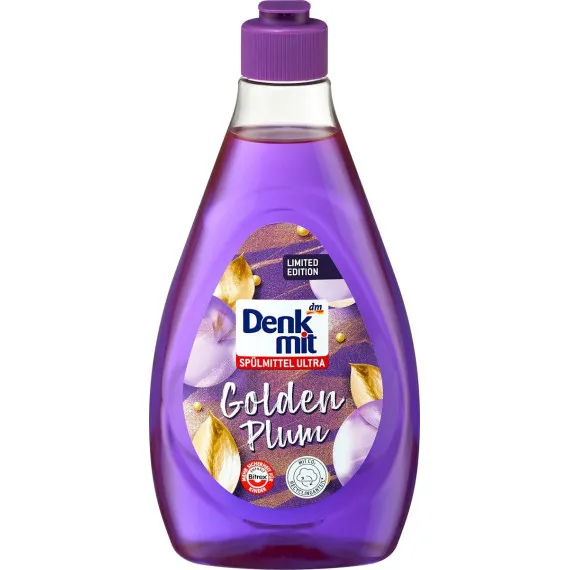 Средство для мытья посуды ультра Золотая слива Denkmit, 500 мл (Германия) Denkmit Spülmittel Ultra G Львов - изображение 1