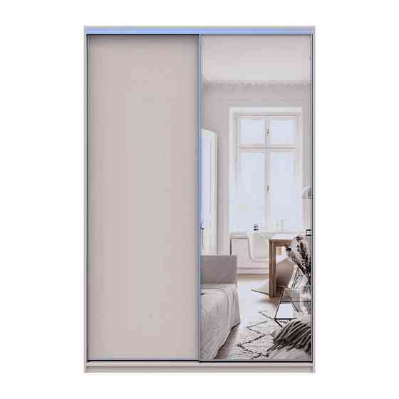 Шкаф-купе Doros Сити Лайт Кашемир 1 ДСП/1 зеркало 150х45х225 (80736356) Днепр