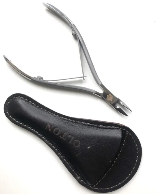 OLTON профессиональные кусачки для кутикулы S (накожницы), титановая длина режущей части – 6-7 мм. Киев - изображение 3