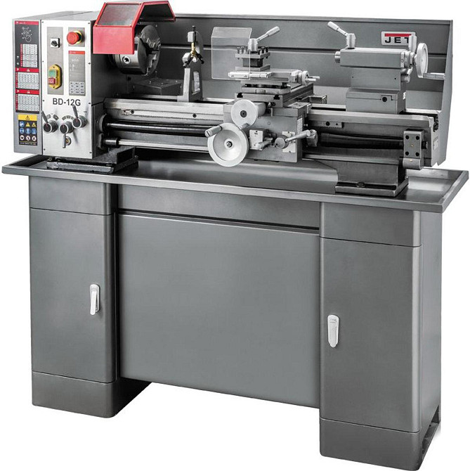 Токарный станок по металлу JET BD-12G 230В 1,5кВт. обточ. область Ø= 300/170 мм(стана/супор)(2M) Одесса - изображение 1