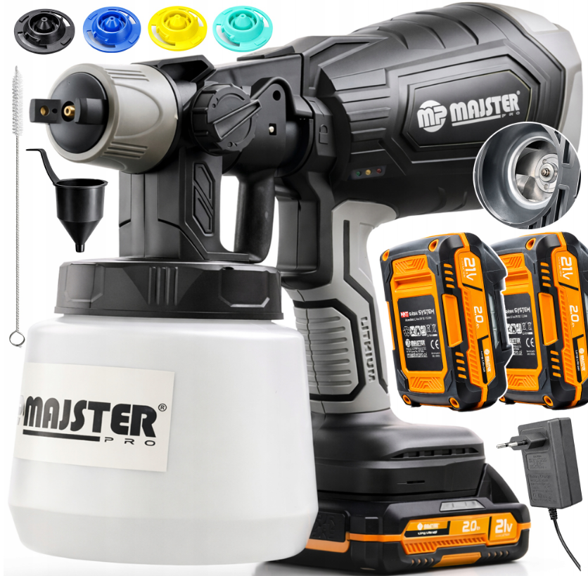 Фарбопульт акумуляторний Majster Pro 700 мл/хв (Польща) Київ - фото 1