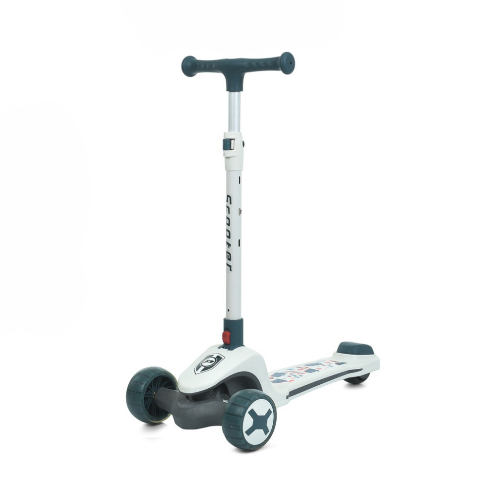 Самокат дитячий триколісний JR3-125-W, колеса зі світлом Вінниця - фото 1