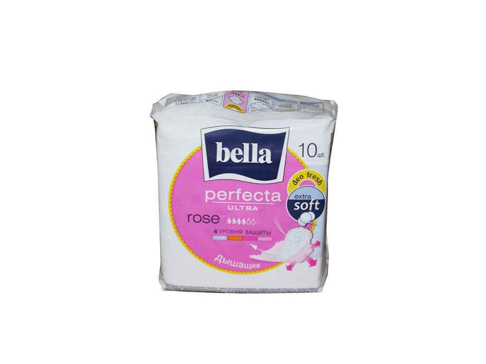 Прокладки гігієнічні 10 шт.4 к.(Ultra Rose Deo Fresh Extra Soft) ТМ BELLA Київ - фото 1