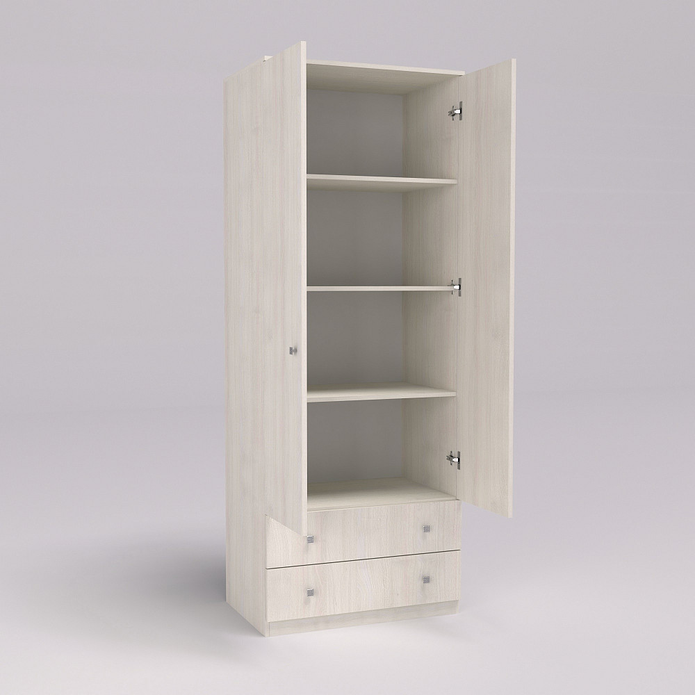 Шафа Favorit F-10, Дуб Шамоні Світлий, 800х530х2100 Львів - фото 2