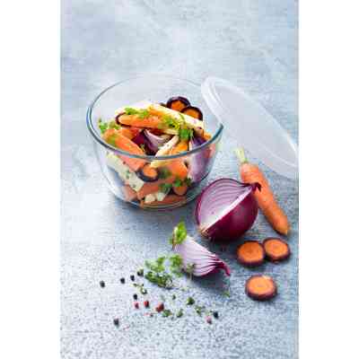 Форма для випікання Pyrex CookFreez з кришкою кругла 16 х 11см 1.6 л (155P001/7644) Вінниця