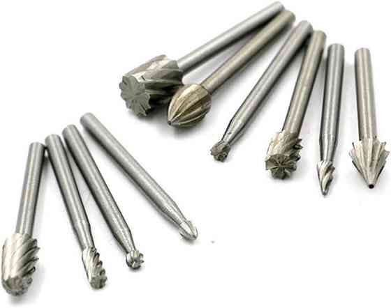 Набір з 20 брфрез кульок по дереву для гравера Dremel, HS сталь Винница