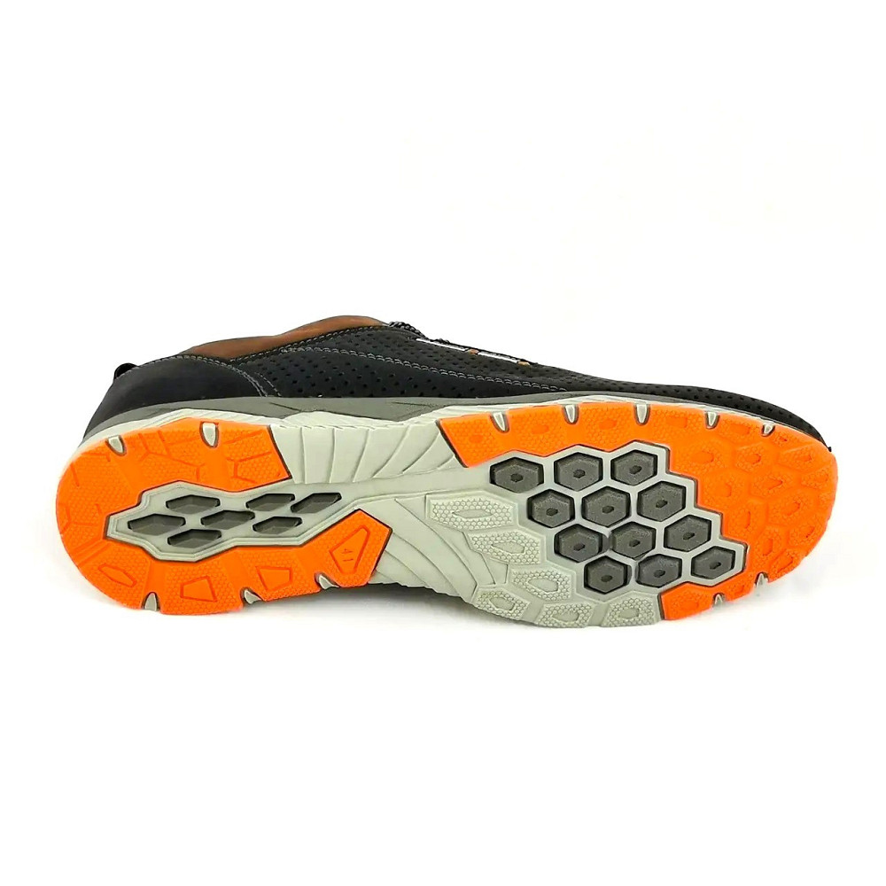 Чоловічі Туфлі Літні Чорні Мокасини Кросівки Сіточка (розміри: 40,41,42,43,44) Відео Огляд — 576-2 Дніпро - фото 8