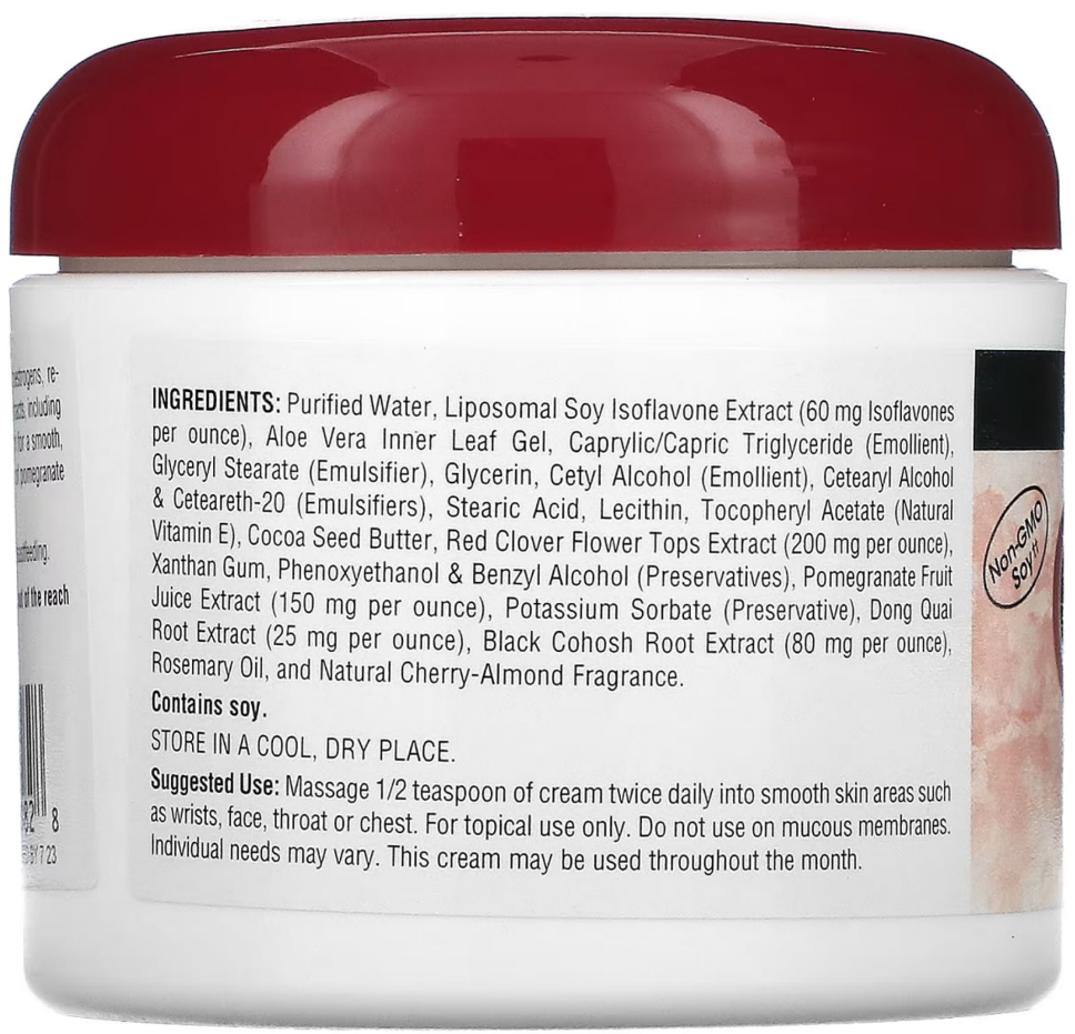 Фито-эстроген крем Source Naturals Phyto-Estrogen Cream 113.4 г Киев - изображение 2