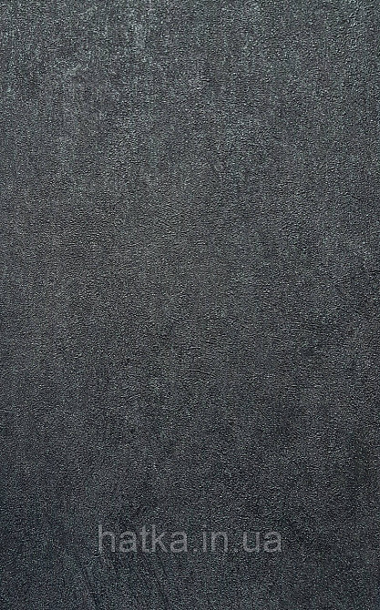 Шпалери вінілові на флізеліні Sintra Atmosphere під штукатурку однотонні чорні зі сріблом 512166 Київ - фото 2
