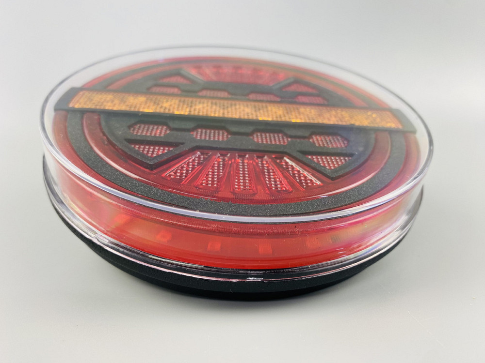 Ліхтар LED задній 12 В-24 В із захистом IP67 DRL, що біжить світлом Мукачево - фото 3