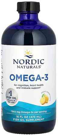 Рыбий жир Nordic Naturals Omega-3 1560 мг 473 мл Лимон Киев