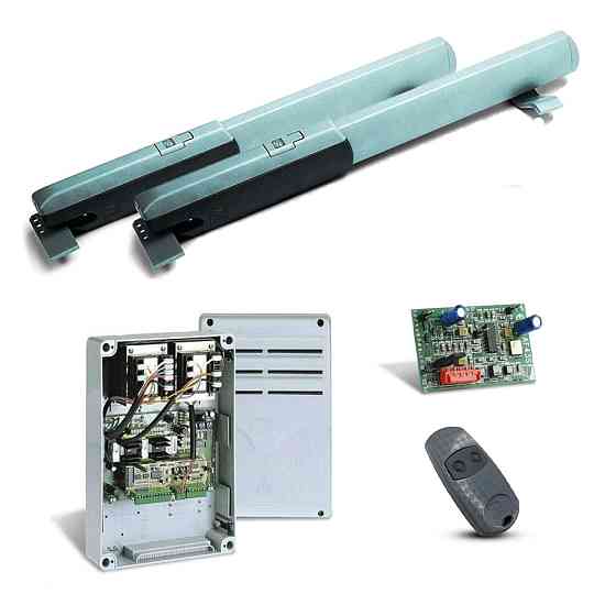 Комплект автоматики для розпашних воріт вагою до 1000 кг, шириною до 5 м Came ATI 5000 з приводами з кінцевиками Киев