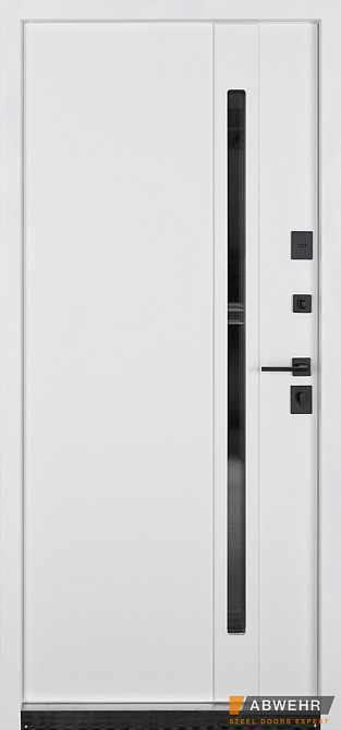 Двери уличные, модель 537 AVENUE Венге/Белый ТЕРМОРАЗРЫВ 3 контура уплотнения 860 Киев - изображение 2