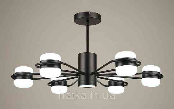 Люстра светодиодная акриловая Sirius B N4557/6 BK Киев