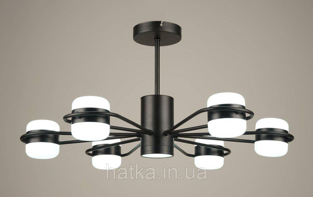 Люстра світлодіодна акрилова Sirius B N4557/6 BK Київ - фото 1
