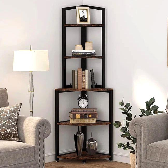 Стелаж кутовий "Еліроу" венге-капучино Миколаїв - фото 1