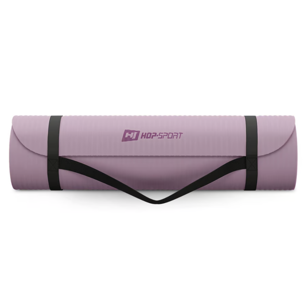 Коврик для йоги Hop-Sport HS-NB010GM NBR 1см лавандовий Київ - фото 3