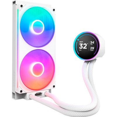 Система жидкостного охлаждения NZXT Kraken Elite RGB 240mm AIO (RL-KR24E-W2) Винница - изображение 8