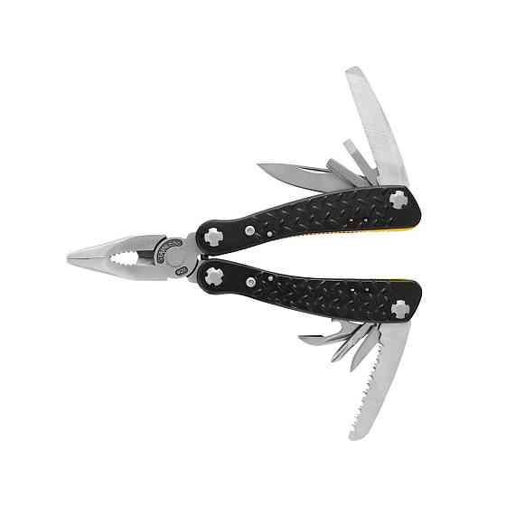 Мультитул Ganzo G106, (16.5 см) 22 функції, чорний + біти та чохол Киев