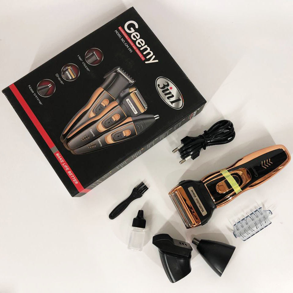 Електробритва для бороди GEMEI / Geemy GM-595, Хороші електричні бритви для гоління CF-23 Івано-Франківськ - фото 10