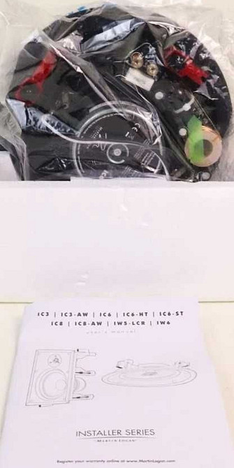 Martin Logan IC6 — вбудована стельова акустична система. Харків - фото 1