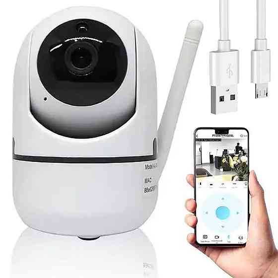 WiFi камера видеонаблюдения с ночным видением,EooLii,Белый SBR Киев