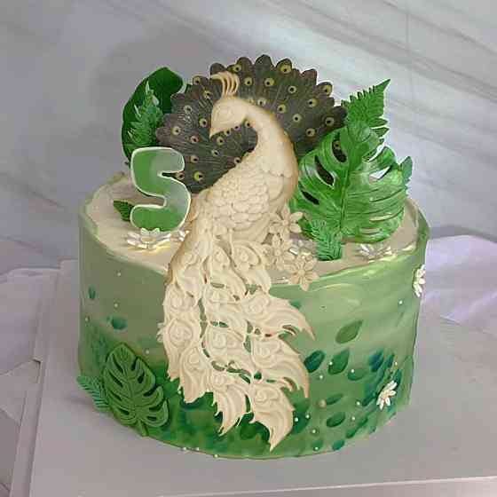 Молд силиконовый Павлин 160 на 75 мм серый Киев