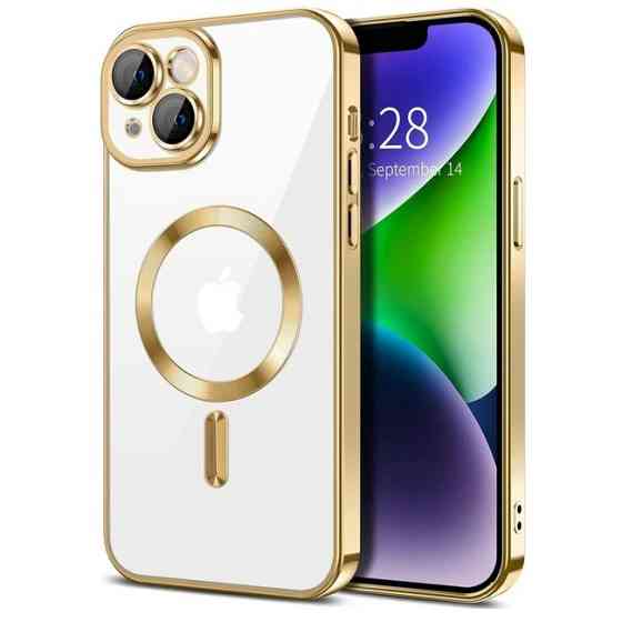 IPhone 13 Чехол силиконовый Магнит (золотой) Одесса