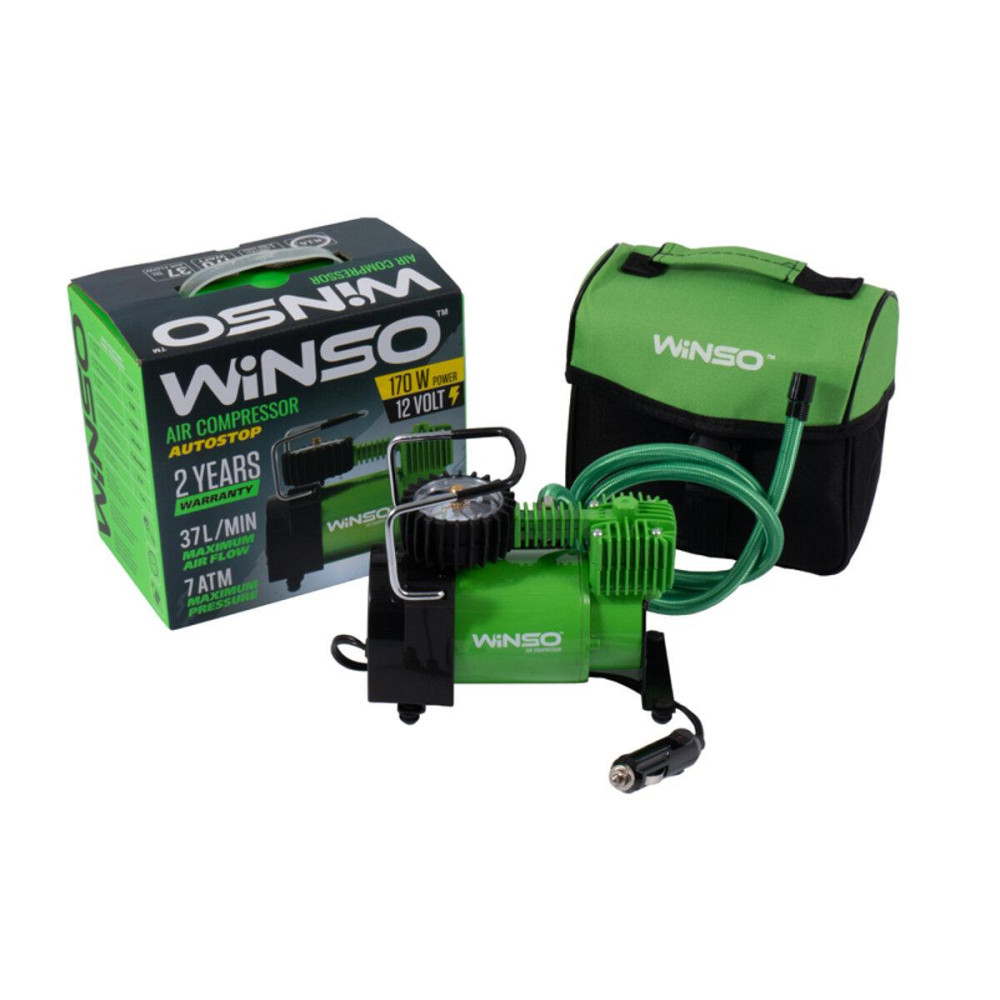 Компрессор автомобильный Winso с автостопом Киев - изображение 5