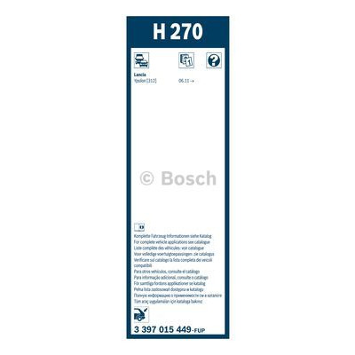 Щетка стеклоочистителя Bosch 3 397 015 449 Винница - изображение 1