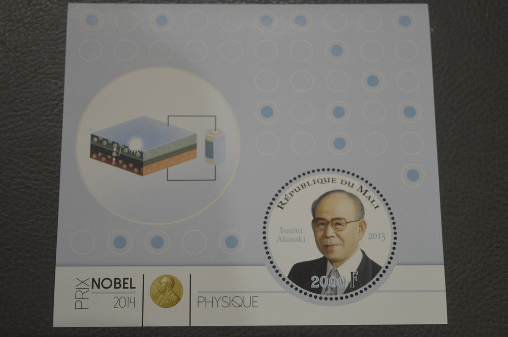 Мали. Личности. Нобелевские лауреаты. Блок. 2015 год (М) Полтава - изображение 1