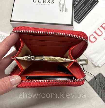 Жіночий маленький гаманець Guess (1211-1) red Київ