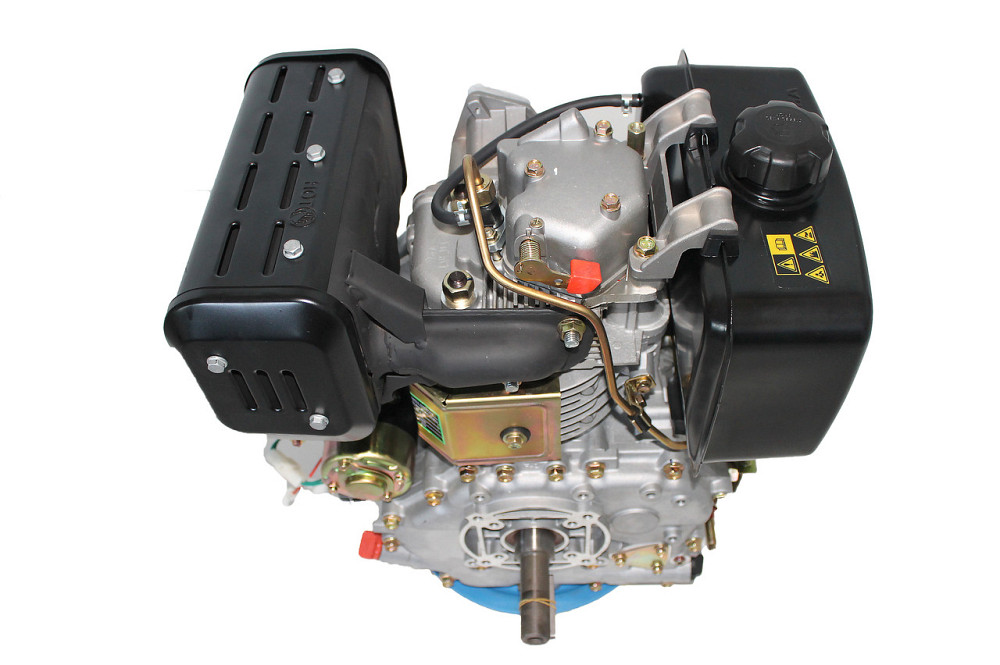 Двигатель дизельный GrunWelt GW192FE (14 л.с., шпонка) Харьков - изображение 6