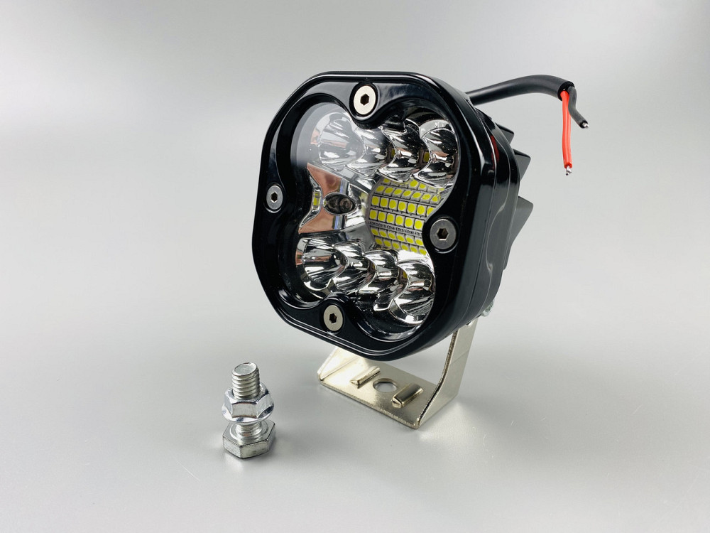 Фара LED квадратна 48W chip 3030 22 led діодів світлодіодна робоча Мукачево - фото 8