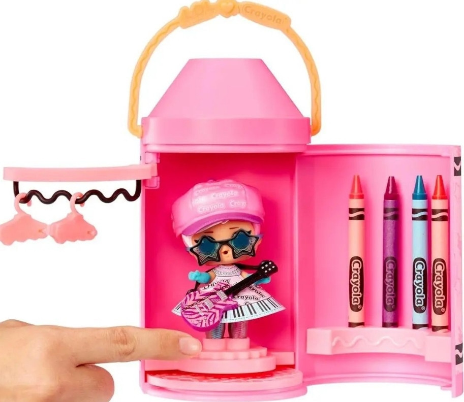 Капсула LOL Surprise Loves CRAYOLA Color Me Studio, ЛОЛ художник. Харків - фото 1