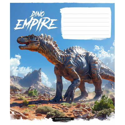 Зошит Школярик Dino empire 18 аркушів лінія (018-3490L) Вінниця - фото 1