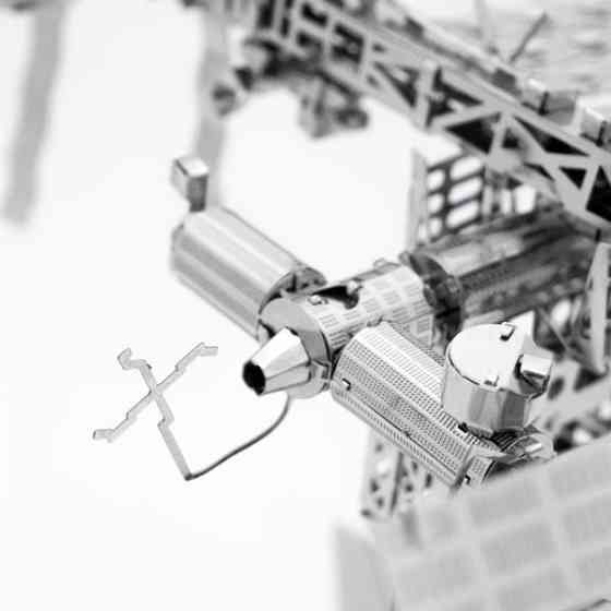 Колекційна модель-конструктор Metal Time Astronaut's Lodge Космічна станція МКС механічна (MT017) Харків