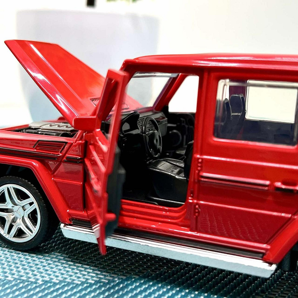 Машина TK Uniion Group Auto Expert Mercedes Gelonendewagen Гелендваген 1:32 Червона (LF - 16127) Чернігів - фото 9