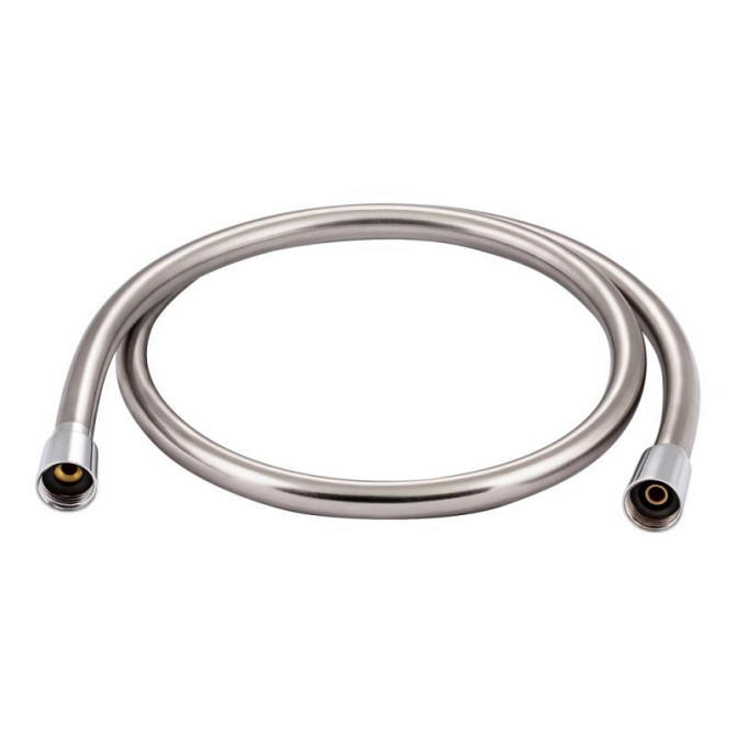 Шланг для ручного душу з полімеру Qtap Hadice 1200 мм QTHADPVC120C Chrome Харків - фото 1