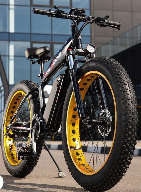 ТОП 2026! Фэтбайк 1000W 48V 13Ah Электровелосипед с жирными колёсами. Харьков - изображение 4