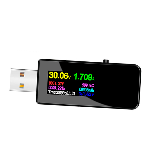 USB тестер Atorch U96P 13 в 1, вимірювач струму, напруги, ємності, потужності, D+/D- Київ
