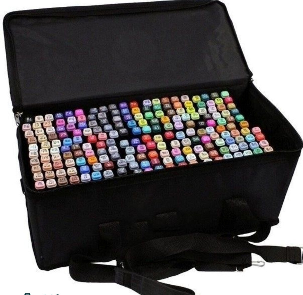 Набор маркеров скетч для рисования малювання фломастери с чохлом купит. Харьков - изображение 8