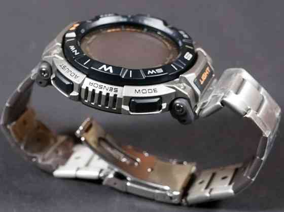 С компасом Casio PRG-340T-7 Titanium ProTrek. Харьков