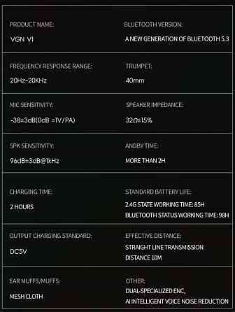 Бездротові ігрові навушники гарнітура з мікрофоном 2.4 vgn vxe v1 Київ