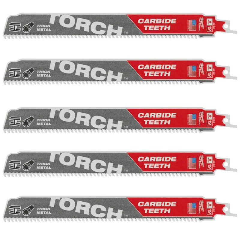 Полотно для шабельних пил TORCH CARBIDE MILWAUKEE, 230х2,5мм, (5шт), (метал) Одеса - фото 1